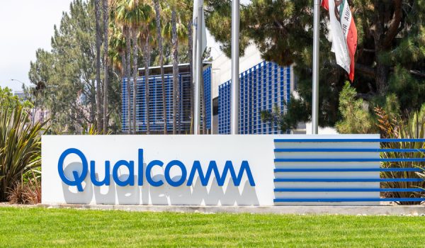 San Diego, California, USA - July 9, 2022: Qualcomm headquarters in San Diego, California, USA. Qualcomm is an American multinational corporation.