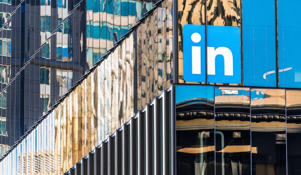 Nov 17, 2019 San Francisco / CA / USA - LinkedIn headquarters in SoMa district; LinkedIn is an American business and employment-oriented service owned by Microsoft